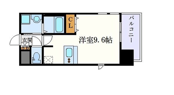 プレサンス久屋大通公園エアリーの物件間取画像